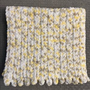 Handmade chenille receiving blankets